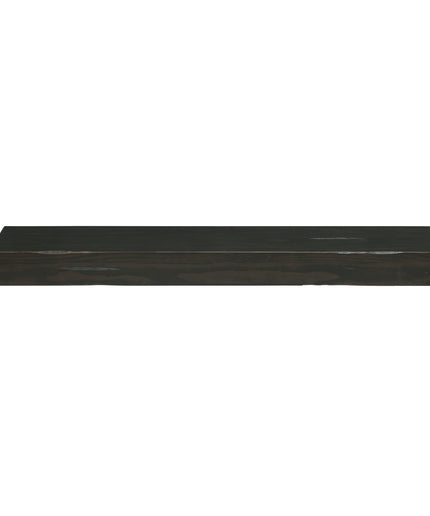 Pearl Mantels 60" Shenandoah Wood Fireplace Mantel Shelf with Corbels 412-60-20 - Espresso Distressed