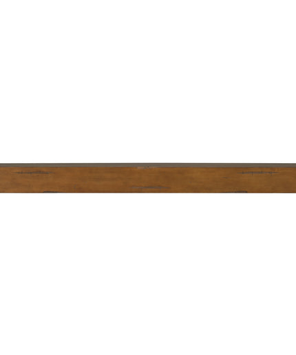 Pearl Mantels 60" Shenandoah Wood Fireplace Mantel Shelf with Corbels 412-60-50 - Medium Rustic Distressed