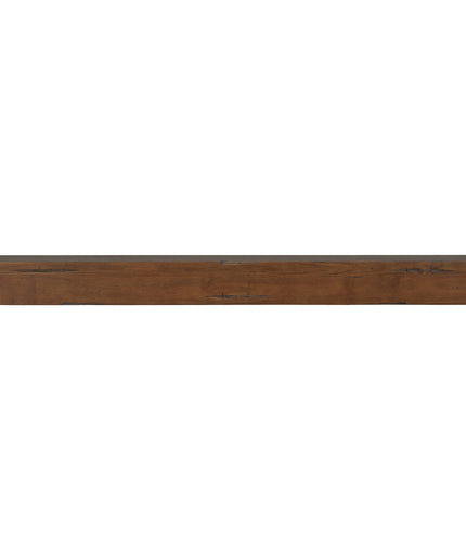 Pearl Mantels 72" Shenandoah Wood Fireplace Mantel Shelf with Corbels 412-72-70 - Cherry Distressed