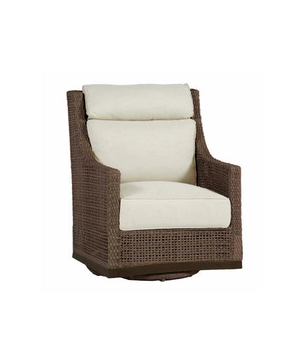 Summer Classics Peninsula Swivel Glide Chair