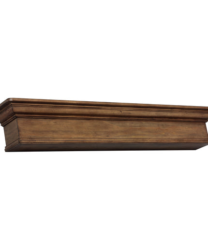 Pearl Mantels 60" Savannah Wood Fireplace Mantel Shelf 420-60-15 - Taos