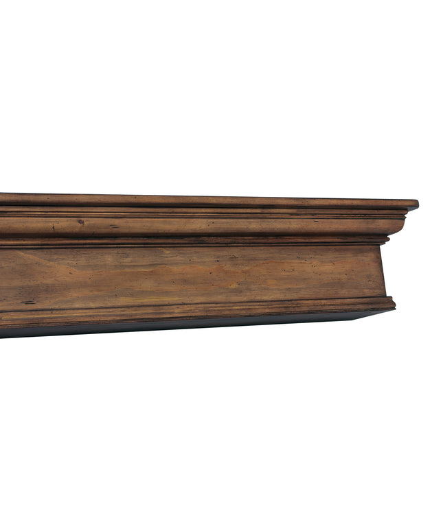 Pearl Mantels 60" Savannah Wood Fireplace Mantel Shelf 420-60-15 - Taos