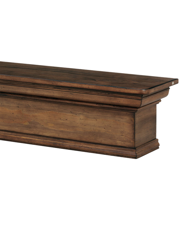Pearl Mantels 72" Savannah Wood Fireplace Mantel Shelf 420-72-15 - Taos