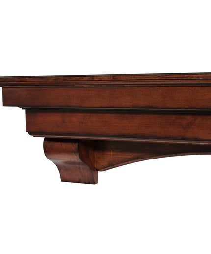 Pearl Mantels 48" Auburn Wood Fireplace Mantel Shelf with Corbels 495-48-70 - Cherry Distressed