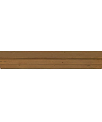 Pearl Mantels 60" Celeste Wood Fireplace Mantel Shelf with Corbels 497-60-10 - Dune