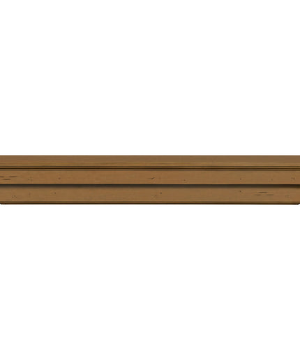 Pearl Mantels 60" Celeste Wood Fireplace Mantel Shelf with Corbels 497-60-10 - Dune