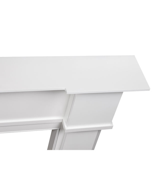 Pearl Mantels 79"W x 57"H x 8"D Richmond MDF Fireplace Mantel Surround 550-56 - White