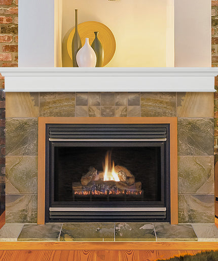 Pearl Mantels 60" Henry MDF Fireplace Mantel Shelf 610-60 - White