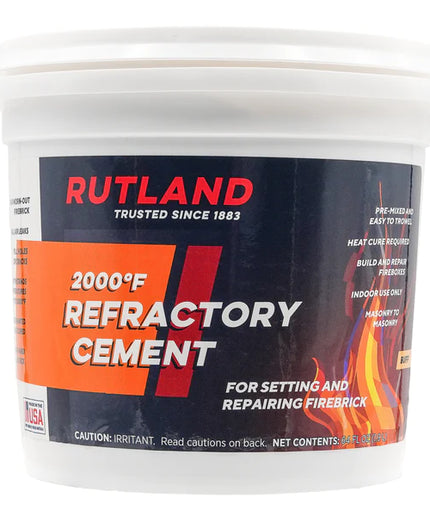 Rutland 1/2 Gallon Refractory Cement 610