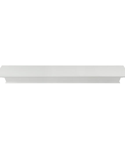 Pearl Mantels 48" Henry MDF Fireplace Mantel Shelf 610-48 - White