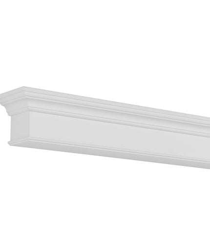 Pearl Mantels 48" Henry MDF Fireplace Mantel Shelf 610-48 - White