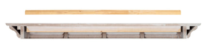 Pearl Mantels 48" Crestwood MDF Fireplace Mantel Shelf 618-48 - White