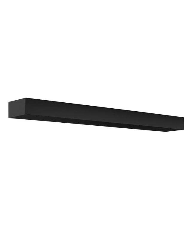 Pearl Mantels 60" Tyler MDF Fireplace Mantel Shelf 670-60B - Black
