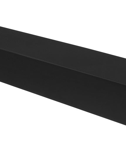 Pearl Mantels 84" Tyler MDF Fireplace Mantel Shelf 670-84B - Black