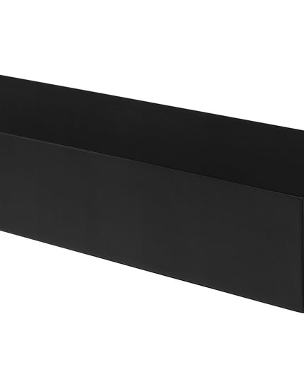 Pearl Mantels 84" Tyler MDF Fireplace Mantel Shelf 670-84B - Black