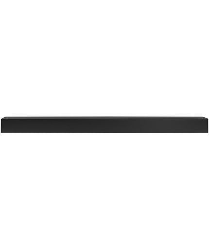 Pearl Mantels 84" Tyler MDF Fireplace Mantel Shelf 670-84B - Black