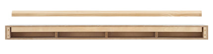 Pearl Mantels 60" Tyler MDF Fireplace Mantel Shelf 670-60 - White