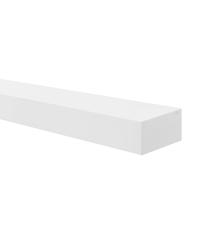Pearl Mantels 60" Tyler MDF Fireplace Mantel Shelf 670-60 - White