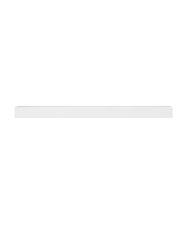 Pearl Mantels 60" Tyler MDF Fireplace Mantel Shelf 670-60 - White