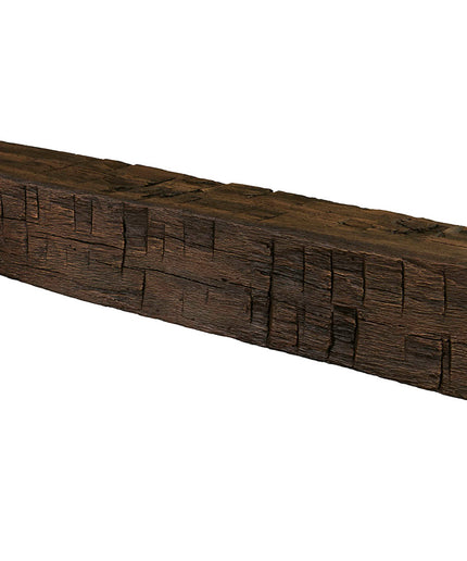 Pearl Mantels 60" Tavern Timbered Beam Non-Combustible Fireplace Mantel Shelf NCT-60TR - Toasted Rye