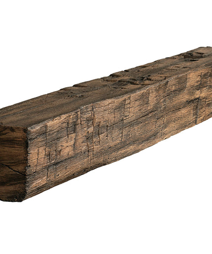 Pearl Mantels 72" Tavern Timbered Beam Non-Combustible Fireplace Mantel Shelf NCT-72FS - Fieldstone