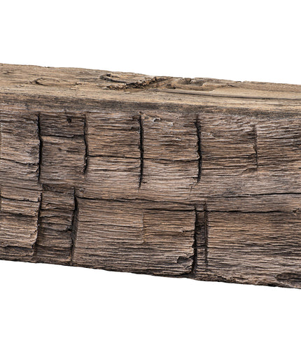 Pearl Mantels 60" Tavern Timbered Beam Non-Combustible Fireplace Mantel Shelf NCT-60RR - River Rock