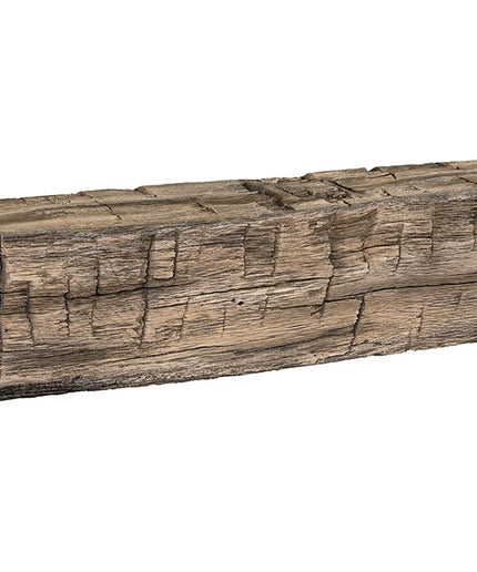 Pearl Mantels 60" Tavern Timbered Beam Non-Combustible Fireplace Mantel Shelf NCT-60RR - River Rock