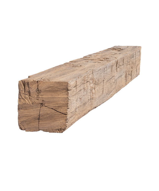 Pearl Mantels 72" Tavern Timbered Beam Non-Combustible Fireplace Mantel Shelf NCT-72W - Wheat