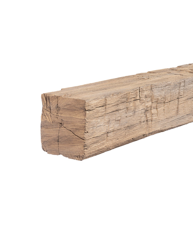 Pearl Mantels 72" Tavern Timbered Beam Non-Combustible Fireplace Mantel Shelf NCT-72W - Wheat