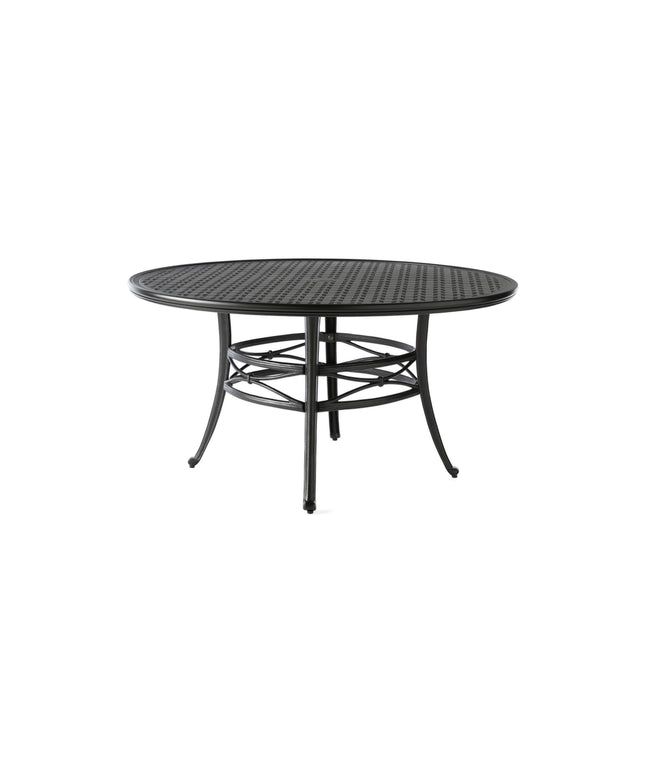 Mallin Napa 54"Diameter x 28.5"H Round Dining Table 9-054U - Black