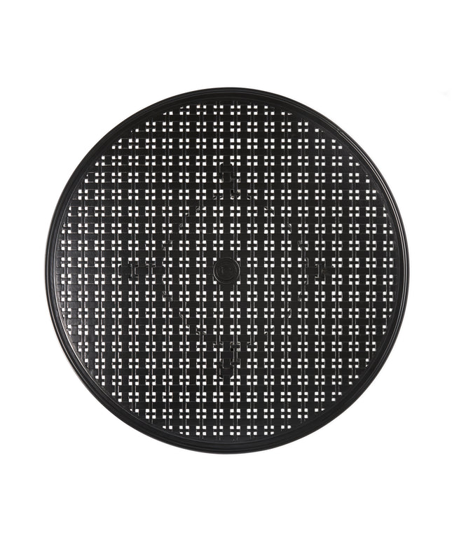 Mallin Napa 54"Diameter x 28.5"H Round Dining Table 9-054U - Black
