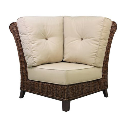 Patio Renaissance Antigua 90 Degree Corner 973890 - Cloves / Sailcloth Sahara