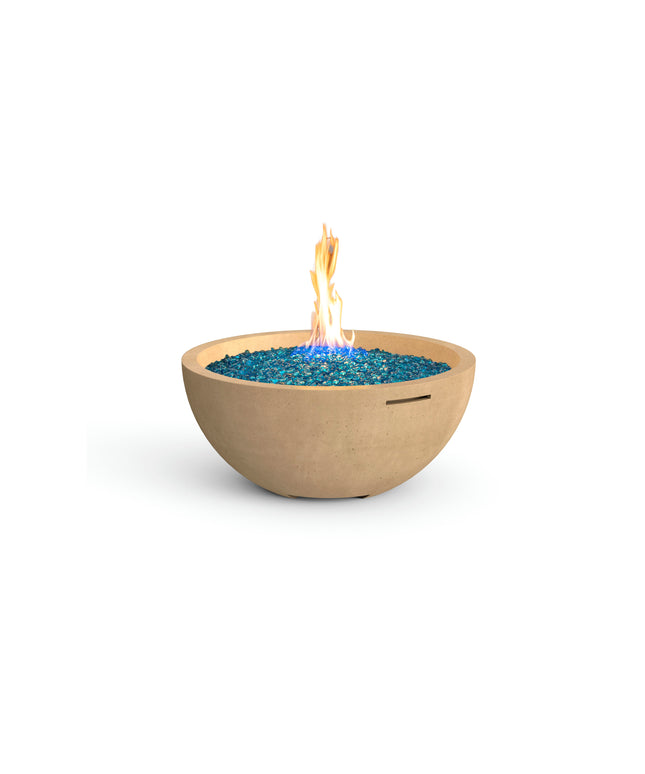 American Fyre Designs 36"Diameter x 16"H Round Fire Bowl 732-CB-11-M6 - Cafe Blanco