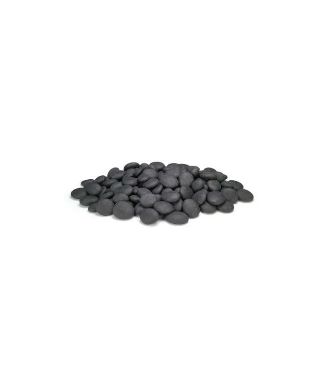 American Fyre Designs 20 lbs. Creekstones Bucket CSTN-20-B - Black