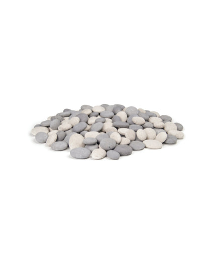 American Fyre Designs 20 lbs. Creekstones CSTN-20-CG - Greige & Cloud