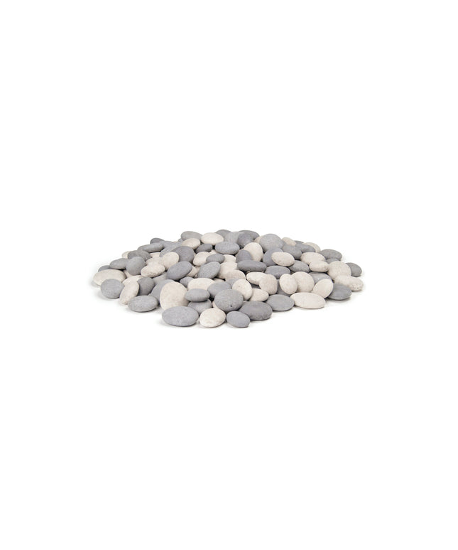 American Fyre Designs 20 lbs. Creekstones CSTN-20-CG - Greige & Cloud