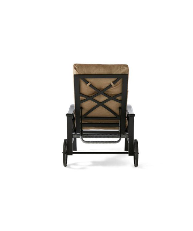 Mallin Anthem Cushion Chaise Lounge AN-515 - Autumn Rust / Rochelle Spice