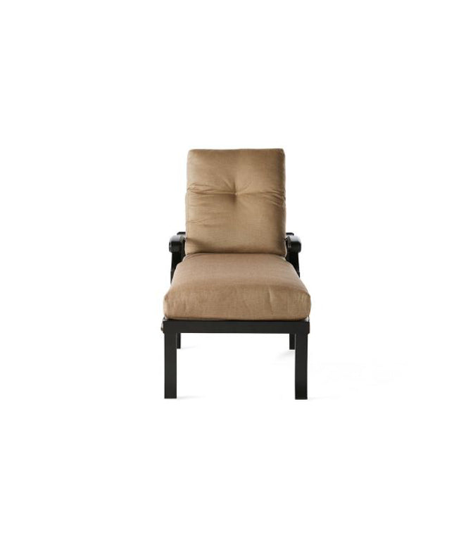 Mallin Anthem Cushion Chaise Lounge AN-515 - Autumn Rust / Rochelle Spice