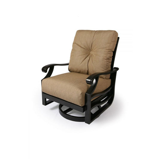 Mallin Cushion Anthem Spring Swivel Lounge Chair AN-586 - Autumn Rust / Rochelle Spice