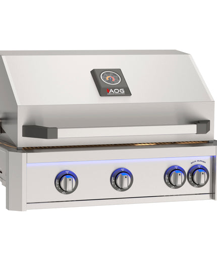 30" American Outdoor Grill (AOG) "L" Series Gas Grill w/ Backburner & Rotisserie Kit AOG30L
