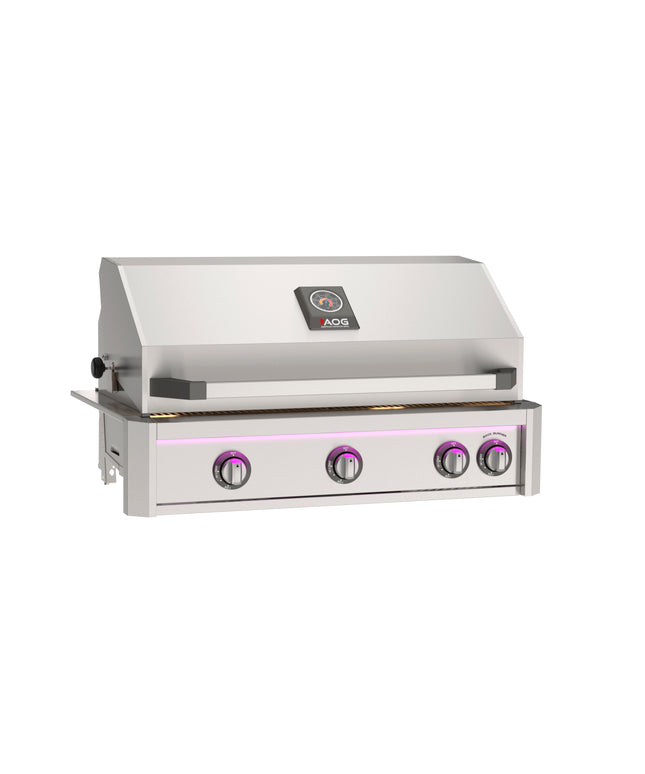 36" American Outdoor Grill (AOG) "L" Series Gas Grill w/ Backburner & Rotisserie Kit AOG36L