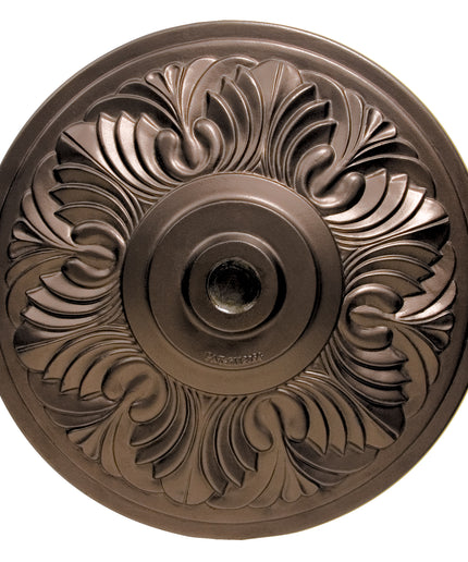 Treasure Garden 50 lb. Round Art Deco Umbrella Base BA500 - Bronze