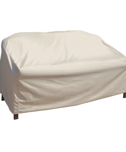 Treasure Garden 69"W x 42"D x 43"H X-Large Love Seat Cover CP242 - Champagne