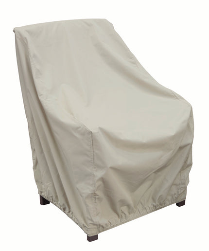 Treasure Garden 33”W x 35”D x 35”H Lounge Chair Cover CP711 - Champagne