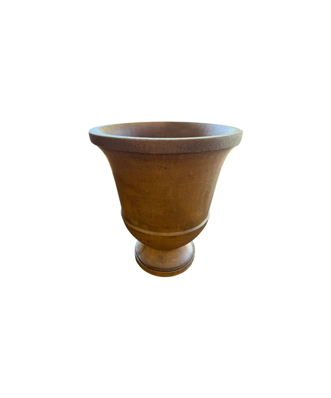 Campania Pascal 23" W x 28" H Round Large Cast Stone Urn Planter P-664-PN - Pietra Nuova