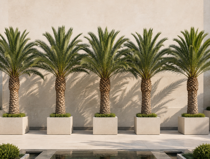 Canary Island Date Palms