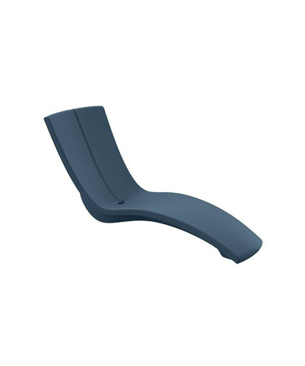 Tropitone Curve Marine Grade Polymer Chaise Lounge 3A1533-04 - Bright Blue