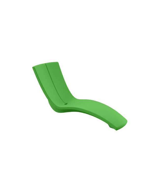 Tropitone Curve Marine Grade Polymer Chaise Lounge 3A1533-04 - Bright Green
