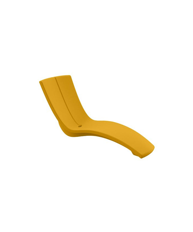 Tropitone Curve Marine Grade Polymer Chaise Lounge 3A1533-04 - Bright Yellow