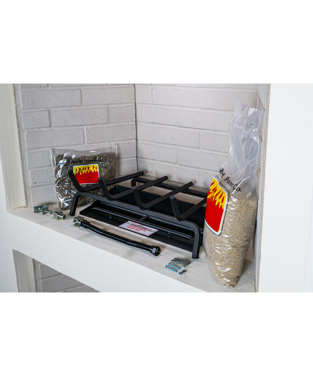 Real Fyre 18" Match Ignition Gas Log Burner System G45-18